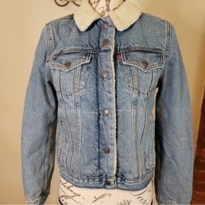 Levi Strauss Denim Sherpa Jacket